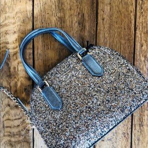 NWT Kate Spade glitter Reiley Mini Satchel